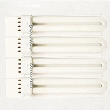 1 Set/4pcs Pack 9W 365nm UV Light Bulb Tube Replacement CND Shellac Lamp 4 pk