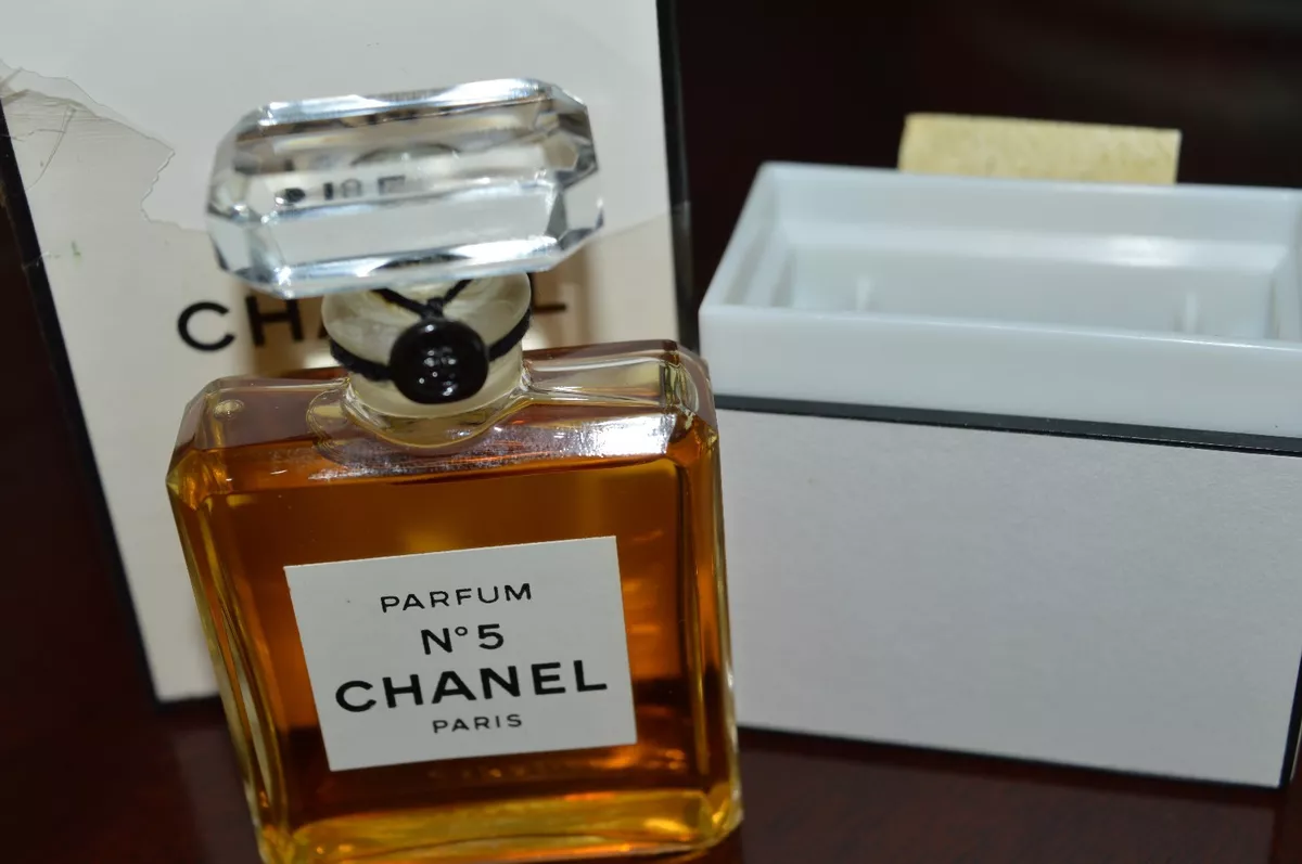 CHANEL No 5 PURE PARFUM 14ML 1.200.51 T.P.M. 86K VINTAGE CORDED FLACON