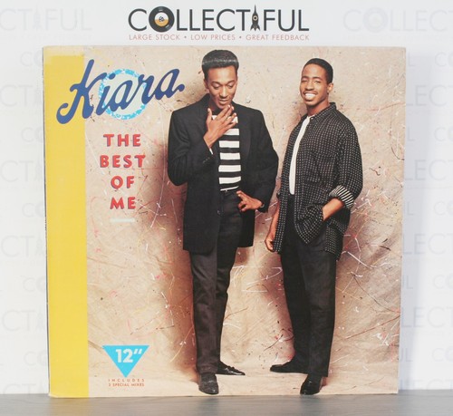 KIARA - THE BEST OF ME - ARISTA 1988 *PROMO* VINYL 12" SINGLE 🙂