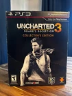 Uncharted 3: Drake's Deception - Collector's Edition (Sony PlayStation 3, 2011)
