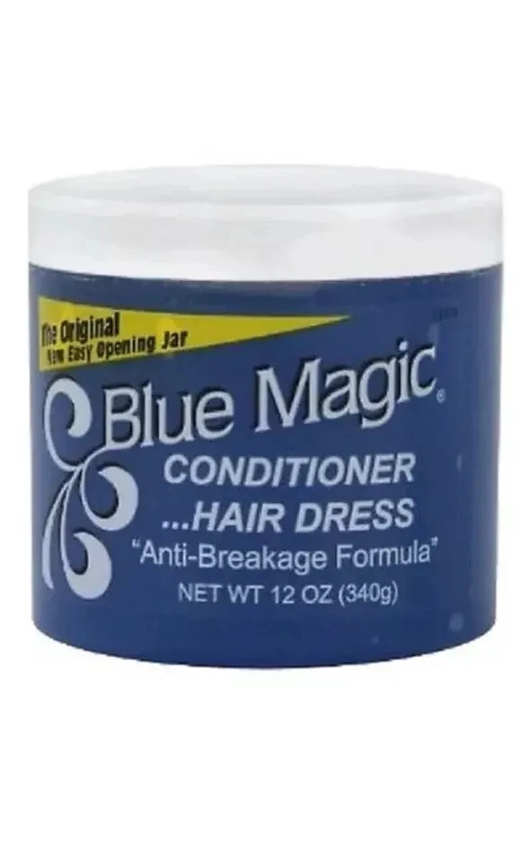 Blue Magic Conditioner Hair Dress The Original Anti Breakage Formula Blue 340g