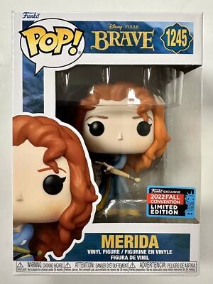 Funko Pop! Disney Celtic Princess Merida #1245 Brave NYCC 2022