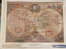 Clementoni High Quality Old Map Jigsaw Puzzle 1000 Pieces New In Package