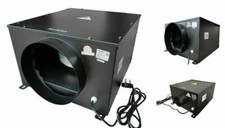 QBF Low Noise Silent Hydroponics Acoustic Box Fan upto 2150m3/hr 4 5 6 8 10 12"