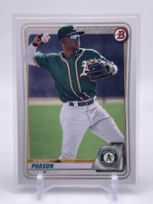 Robert Puason 2020 Bowman Draft #BD-155 Oakland Athletics