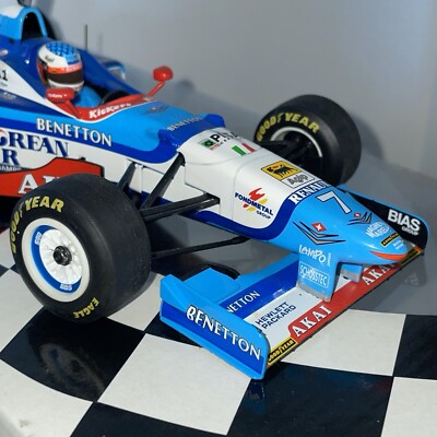 Minichamps BENETTON B197 RENAULT Jean Alesi 1 18 RARE for