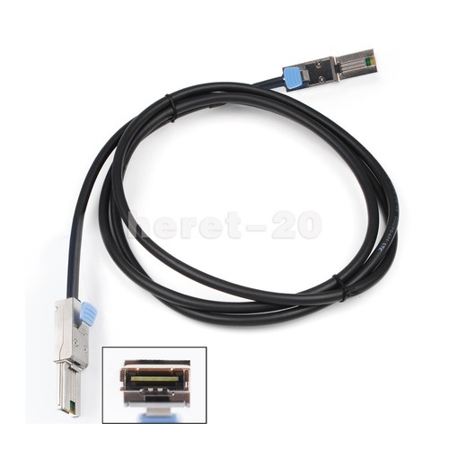 Câble externe 26 broches mini SAS vers SAS 6 Go/s câble SFF-8088 vers SFF-8088 1M 2M 3M - Photo 5/10