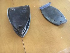 Set of 2 Vintage metal TRIVETS - SAD FLAT IRON -