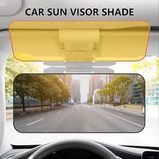 Car Anti-Glare Sun Shade Dazzle Blocker Visor Mirror View Day Night Driving