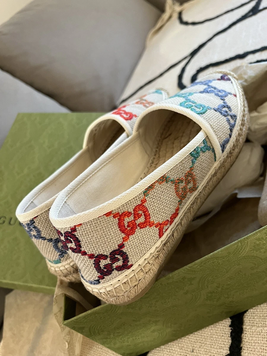 Gucci espadrilles hotsell womens sale