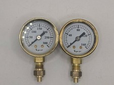 1 5/8 Zoll Durchmesser 1/8 BSP Manometer für Dampfmaschine