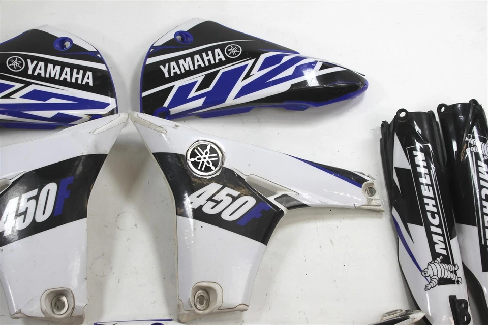 Yamaha YZ450F 2012 guardabarros de repuesto con gráficos Foto 3 de 4