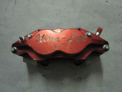 ULTRA-LITE BRAKES - Caliper Inboard Feather Lite 3/8 Red 140-2078-3 4 Piston - A - Picture 3 of 6