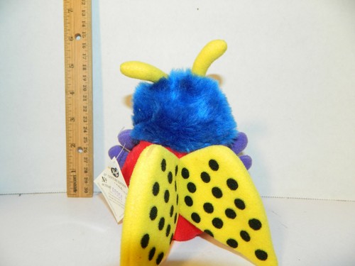 Y2K BUG soft squishy toy Computer Virus 5" size vintage Plush new years eve gift - Picture 3 of 6