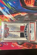 2018 Topps Update All-Star Stitches Dual Auto Javier Báez, Willson Contreras /25