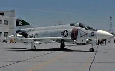 McDonnell Douglas F-4B Phantom II VX-5 Vampires Navy Mahogany Model Scale 1/72