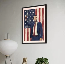 Charlie Kirk Tribute Poster - American Freedom Poster