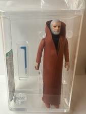 Ben Obi Wan Kenobi AFA 80  Kenner Star Wars Loose Action Figure Grey Hair Disney