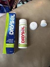 Drysol Regular Strength 12% Dab-On Hyperhidrosis  Antiperspirant 35ml.  New!