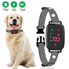 Smart Anti Barking Dog Collar Digital Display Waterproof Rechargeable Stopper