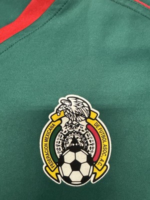 Maillot Mexique 2002 Jésus Arellano #21 - Marque Atletica, Taille L, Coupe Du Monde, Vert (neuf/officiel)