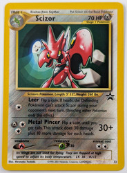Scizor 33/53 Wizards Black Star Promo