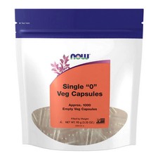 Empty Vegetarian Capsules 1000 Caps by Now Foods