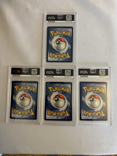 2021 Pokemon - McDonald’s 25th Collection Kanto Starters Holo Set - PSA 9 MINT! - Picture 6 of 6