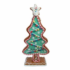 Cupcakes and Cashmere 17  Pastel Green Gingerbread Cookie Christmas Tree New