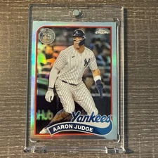 2024 Topps Chrome - 1989 Topps Baseball Aaron Judge #89CB-2