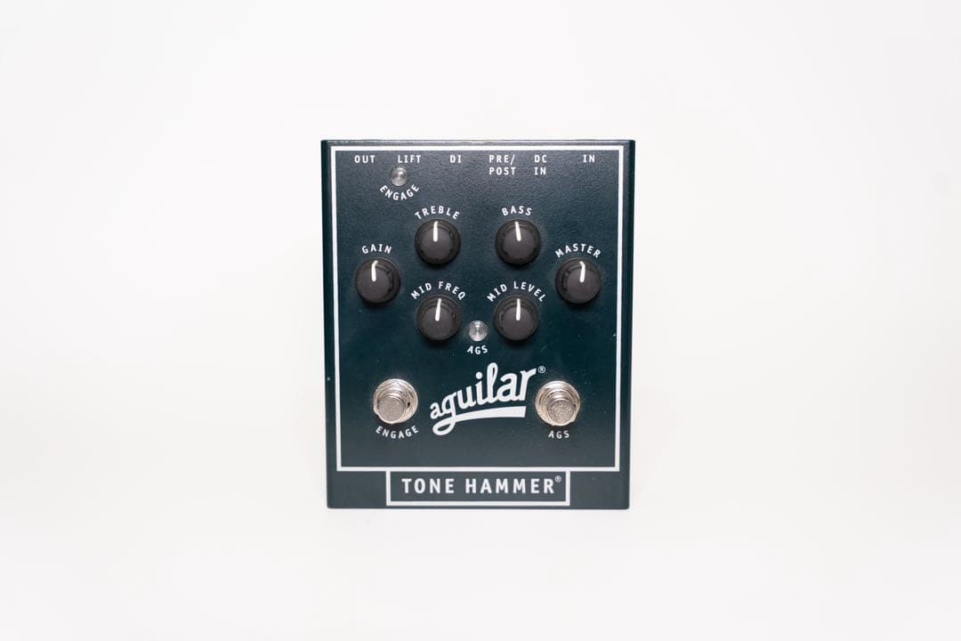 AGUILAR Tone Hammer Preamp Effects Pedal for Bass Guitar | eBay