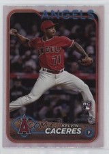 2024 Topps Series 2 Rainbow Foil Kelvin Caceres #680 1d9f