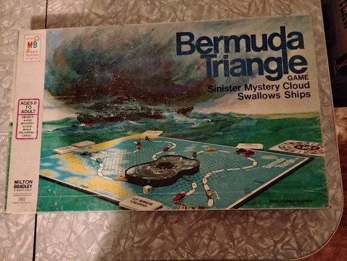 Vintage Milton Bradley Bermuda Triangle 1976 Board Game - Complete