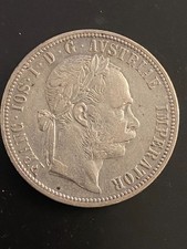 Austria, 1 Florin 1891, Franz Joseph I., RDR, Silver