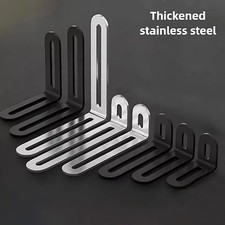 Adjustable Stainless Steel Corner Bracket 90° Right Angle Shelf Support