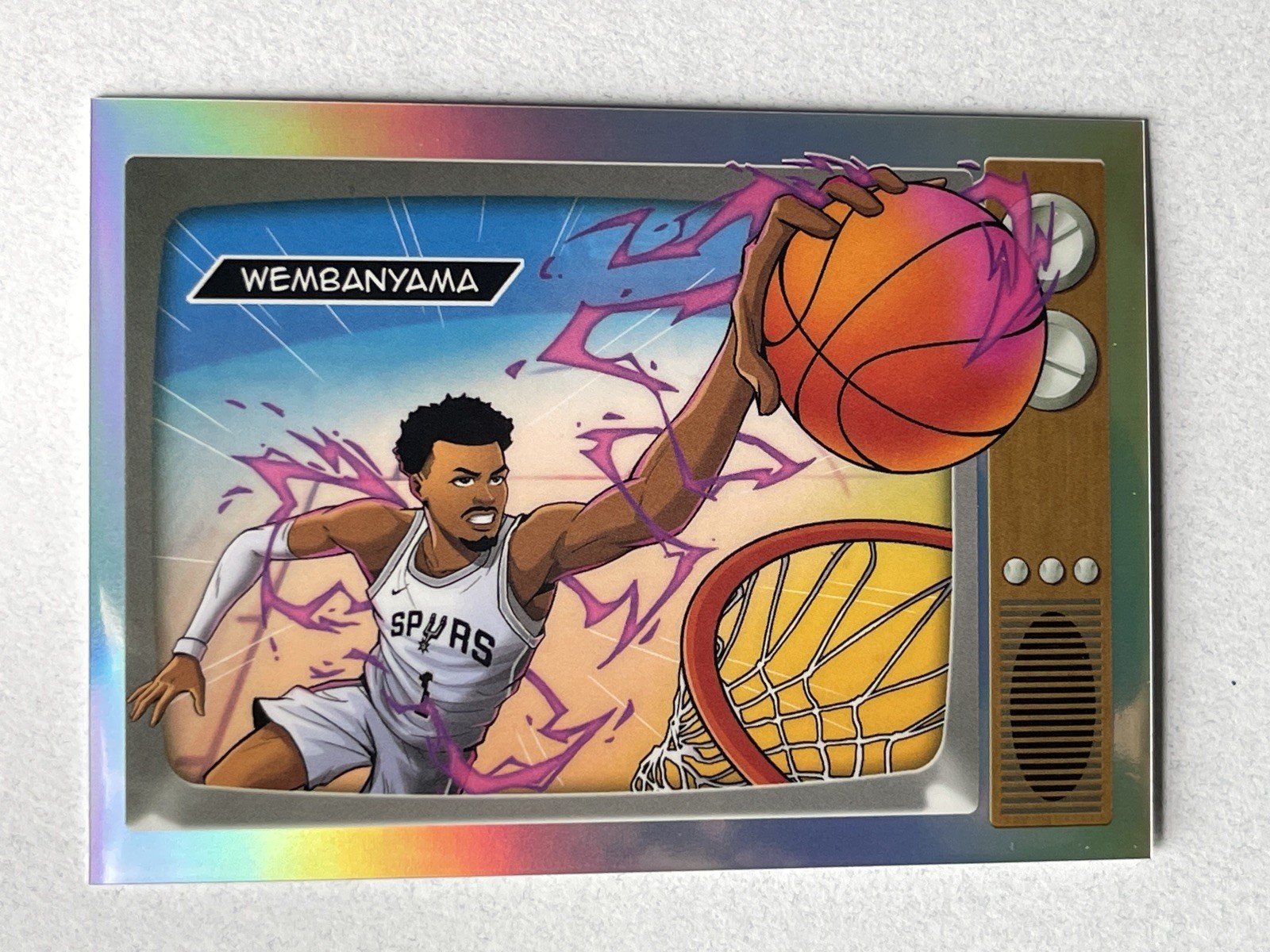 2025-26 Bowman Chrome Victor Wembanyama Anime NBA-A17 CASE HIT Spurs! SSP