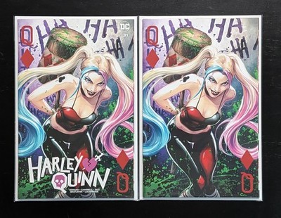 Harley Quinn #31 - Clayton Crain Variant Set - Trade Dress + Virgin - 2023 DC