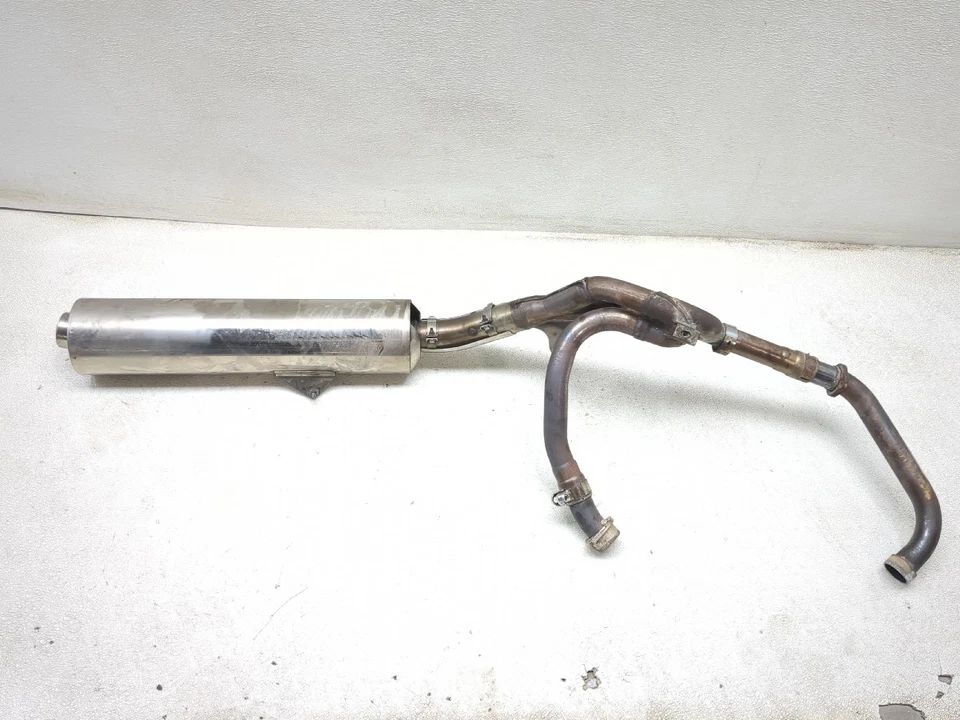 03-09 Silenciador tubo cabezal escape completo Suzuki SV 650 SV650 Foto 2 de 4