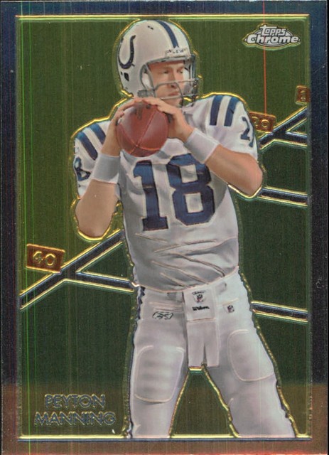 2009 Topps Chrome Chicle #C40 Peyton Manning - FB