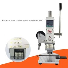 WT-90DS Digital Display Small Manual Hot Stamping Machine for Leather