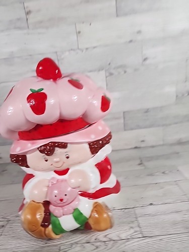 Vintage Strawberry Shortcake Keksdose 1983 American Greetings SELTEN 10" - Bild 3 von 12