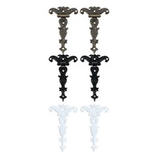 2x Retro Door  Hinges Decorative Hinges for Bedroom Wooden Box Cupboard