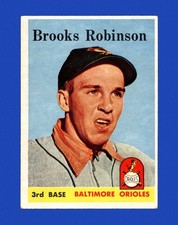 1958 Topps Set-Break #307 Brooks Robinson EX-EXMINT *GMCARDS*