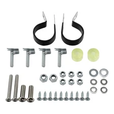 Lower Vented Leg Fairing Mount Kit Bolts Clips Fit For Harley Street Glide FLHX