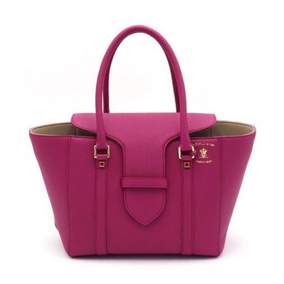 ADMJ Mozart Wing Tote Bag Calfskin Sienna Japanese Leather Handbag