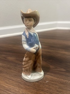 1988 Bing & Grondahl Copenhagen Cowboy Billy Figurine 897/5000