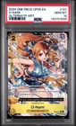 2024 ONE PIECE OP06-WINGS OF THE CAPTAIN ALTERNATE ART #101 O-NAMI PSA 10