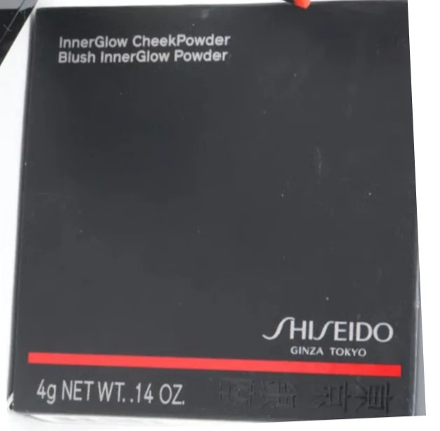Shiseido Inner Glow Cheek Powder Blush* ~ 06 Alpen Glow (Soft Peach) 4g Novo na caixa $58 - Imagem 4 de 4