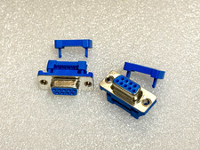 10x D-Sub DB9 DB9S Female Socket 9 pin IDC Flat Cable Connector USA FAST SHIP