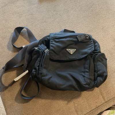 Very rare style - Black Prada Backpack Small Size